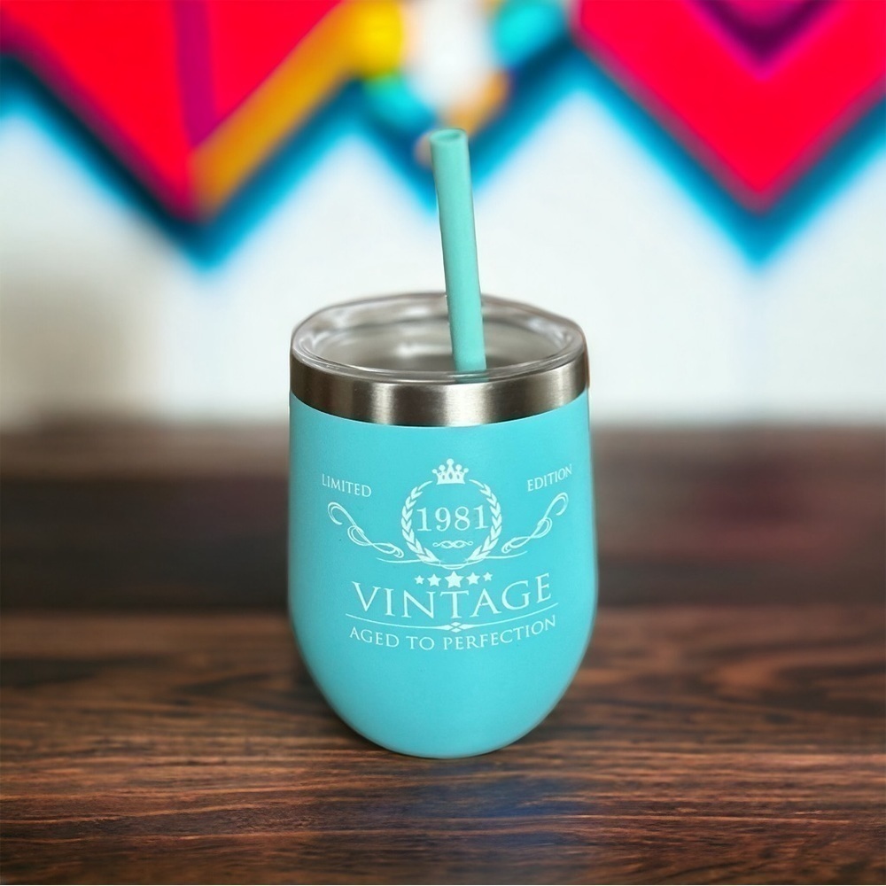 • Aozita • 12oz Wine Tumbler